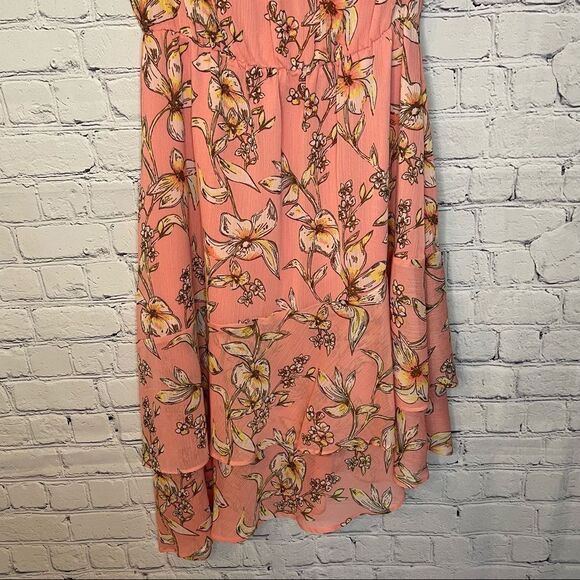 Floral Asymmetrical Dress - Picture 5 of 8